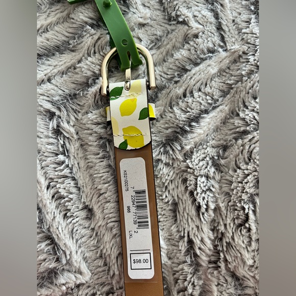 🍋 Kate Spade New York Lemon Print Belt Bag L/XL - Picture 13 of 16